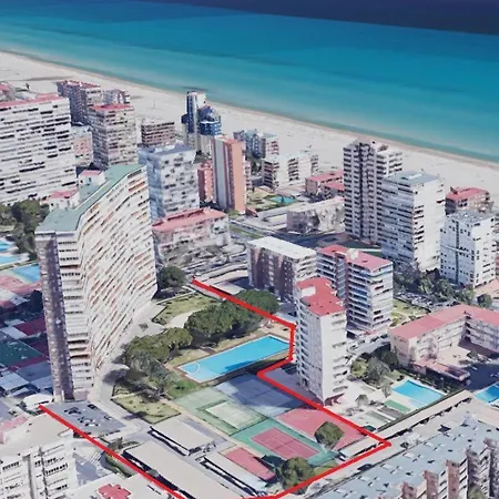Apartment 1 Min A Pie Playa San Juan - Increibles Vistas Al Mar - 2 Habs - Gran Terraza - Urbanizacion Con Piscina Padel Y Tenis